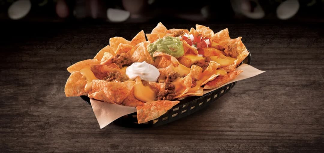 Las mejores opciones de nachos en Taco Bell y sus ingredientes